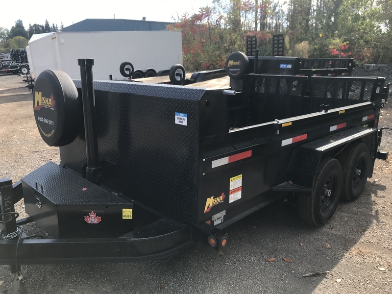 Cargo, Utility Trailers  2025 Miska 5 Ton Contractor Dump Trailer Photo